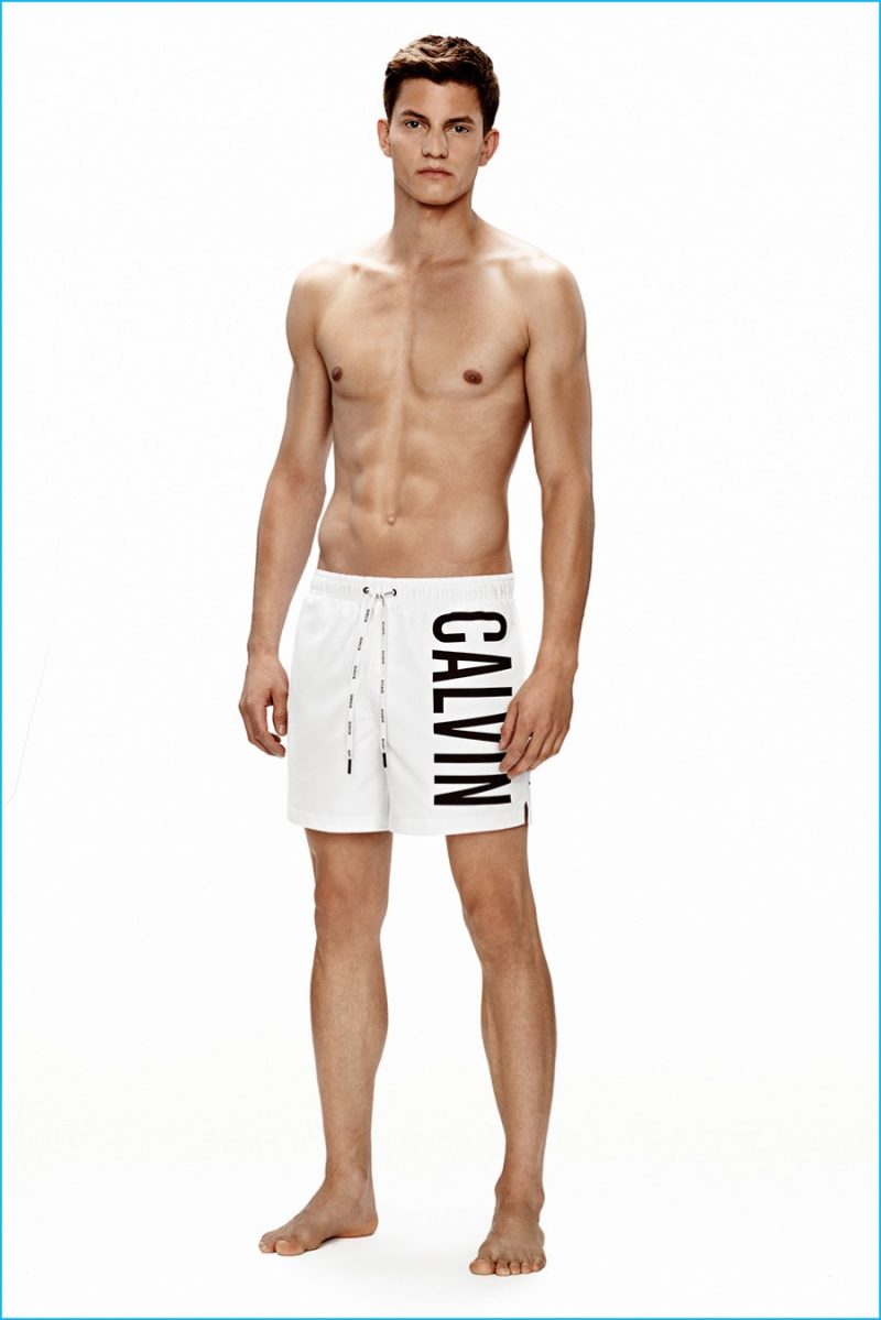 Beroemdheid reactie Respect Calvin Klein 2016 Men's Swimwear