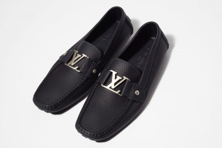 Authentic Louis Vuitton Driving Shoes Loafers men 9, Men's Fashion