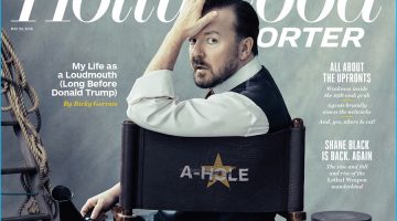 Ricky Gervais 2016 The Hollywood Reporter Cover Photo Shoot 004