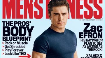 Zac Efron Mens Fitness 2016 Cover