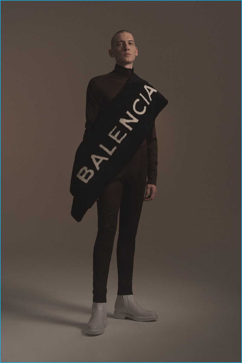 Dalset Illustrer medier Balenciaga 2016 Fall/Winter Men's Collection Look Book