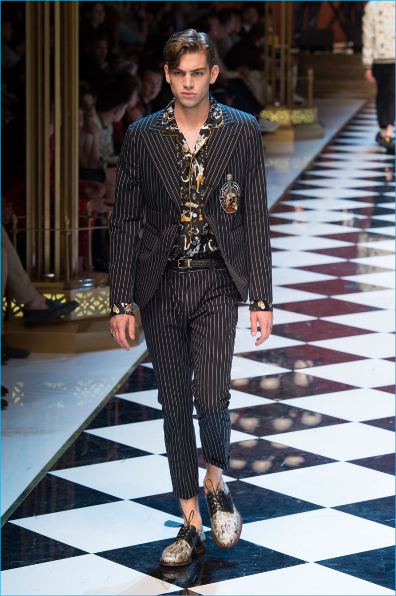 Dolce & Gabbana 2017 Spring/Summer Men's Runway Collection