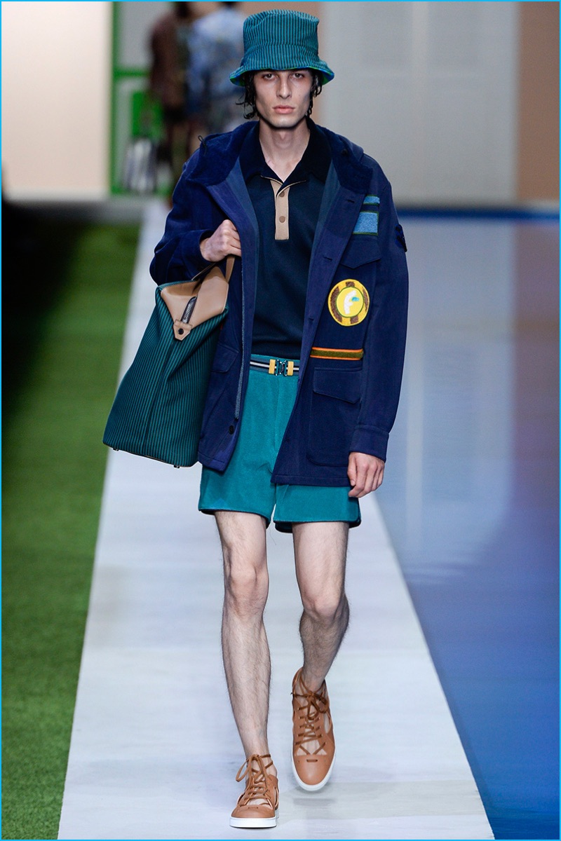 Fendi 2017 Spring/Summer Men's Runway Collection