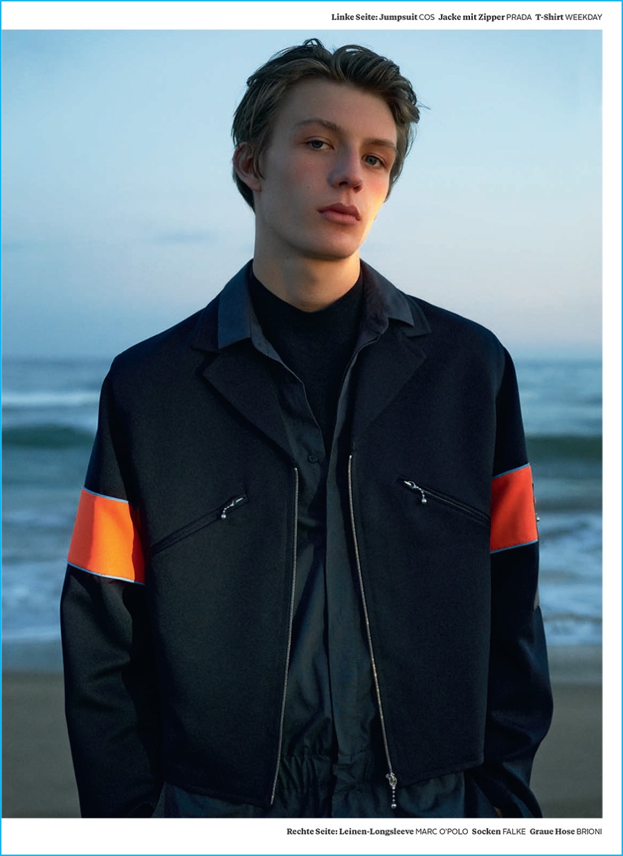 L'Officiel Hommes Germany Takes to the Beach for Summer Editorial – The ...