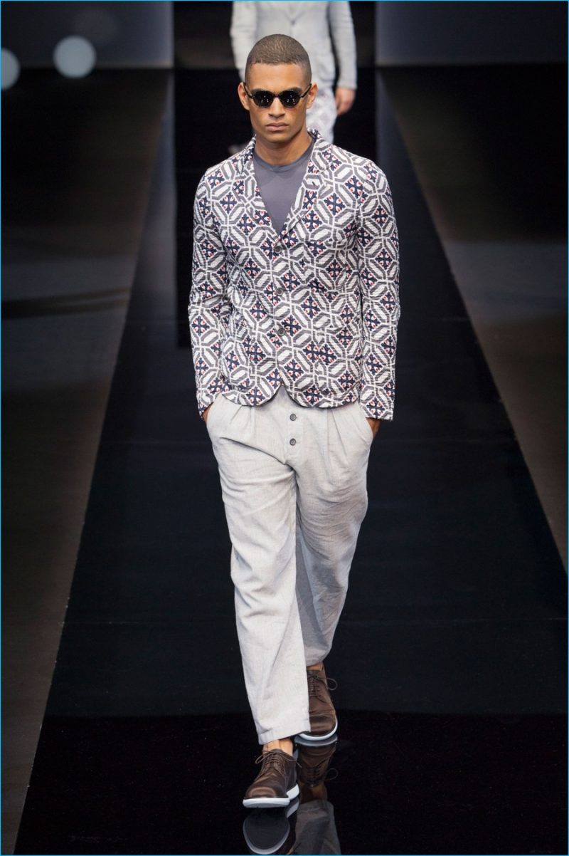 Giorgio Armani 2017 Spring/Summer Men's Runway Collection