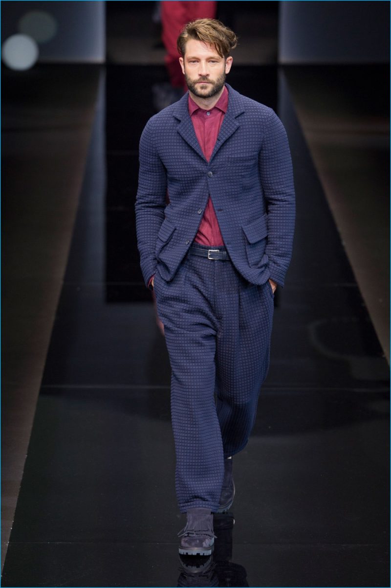 Giorgio Armani 2017 Spring/Summer Men's Runway Collection