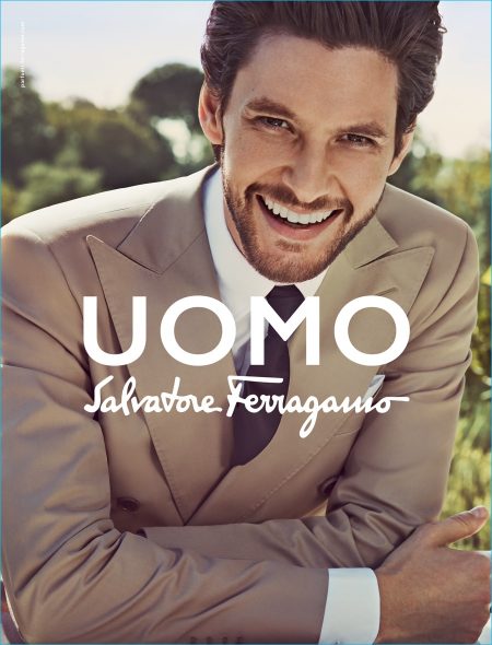 Ben Barnes for Salvatore Ferragamo Uomo Fragrance Campaign