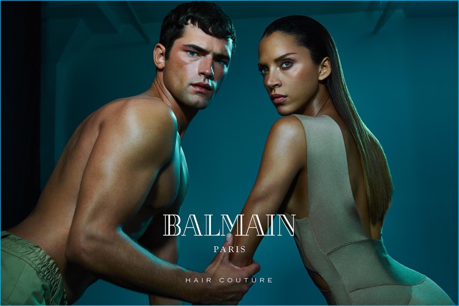 Sean Opry Stars In Balmain Hair Couture Campaign Appears On Veep The Fashionisto 