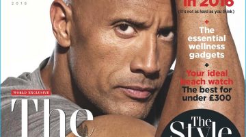 The Rock Dwayne Johnson 2016 British GQ Cover