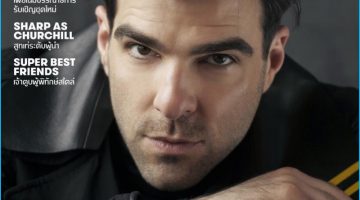 Zachary Quinto LOptimum Thailand 2016 Cover