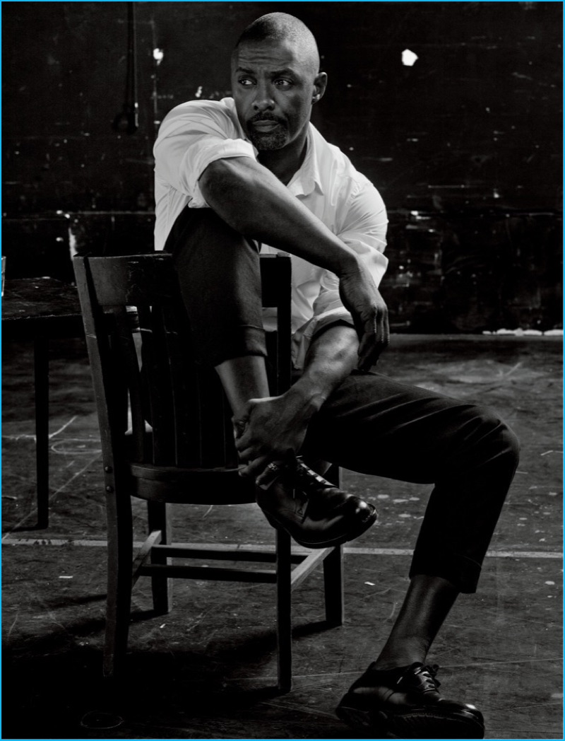 Idris Elba photographed by Craig McDean for Interview magazine.