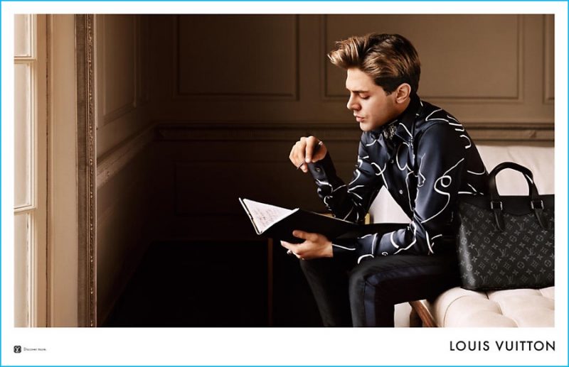 Xavier Dolan 2016 Louis Vuitton Fall/Winter Men's Campaign