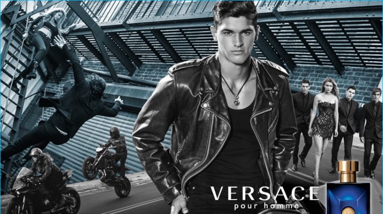 Versace Dylan Blue 2016 Fragrance Campaign