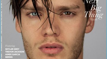 Dominic Sherwood 2016 Glamoholic Cover