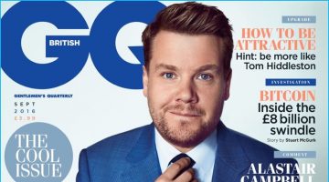 James Corden 2016 Cover British GQ