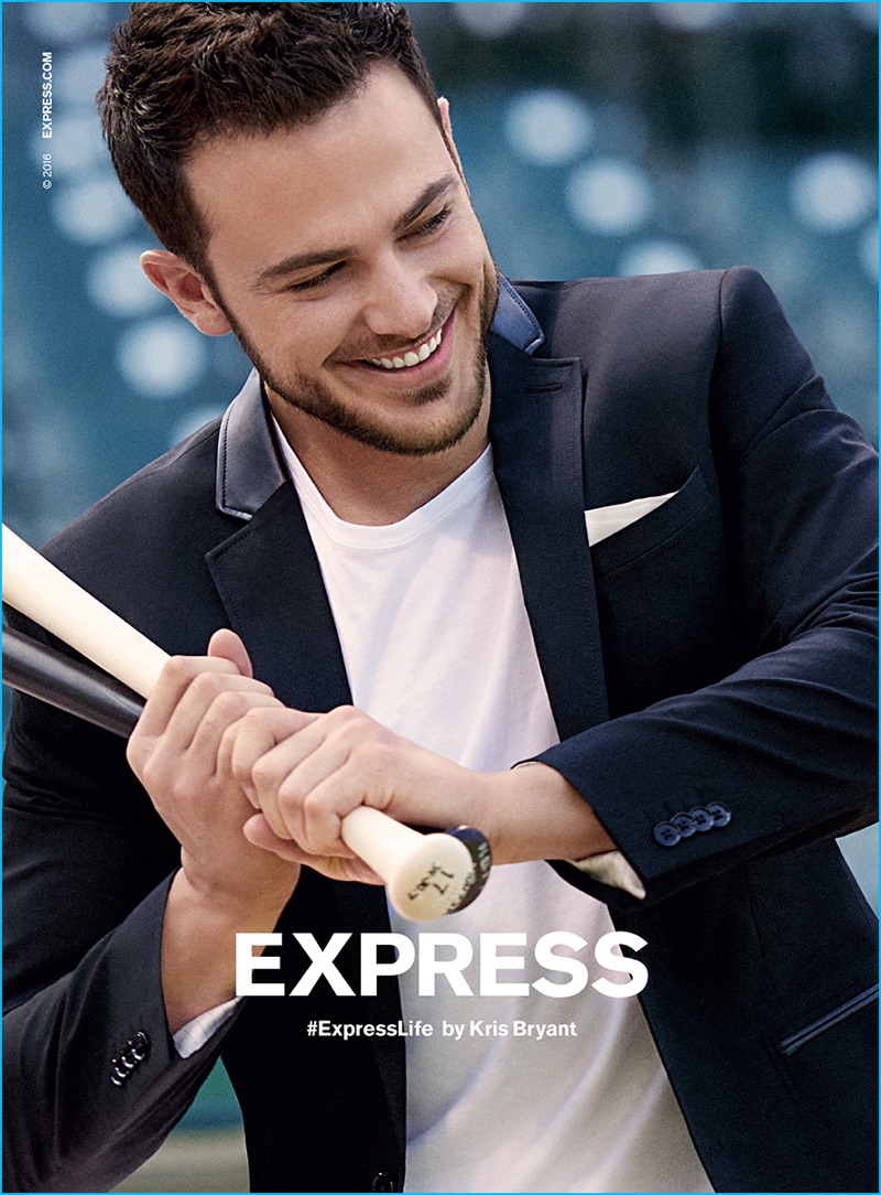 Cubs Star and Ambassador for Express Kris Bryant Talks About Style, His  Wedding Suit, and the Fans