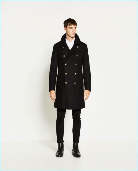 Zara Man 2016 Fall Military Styles