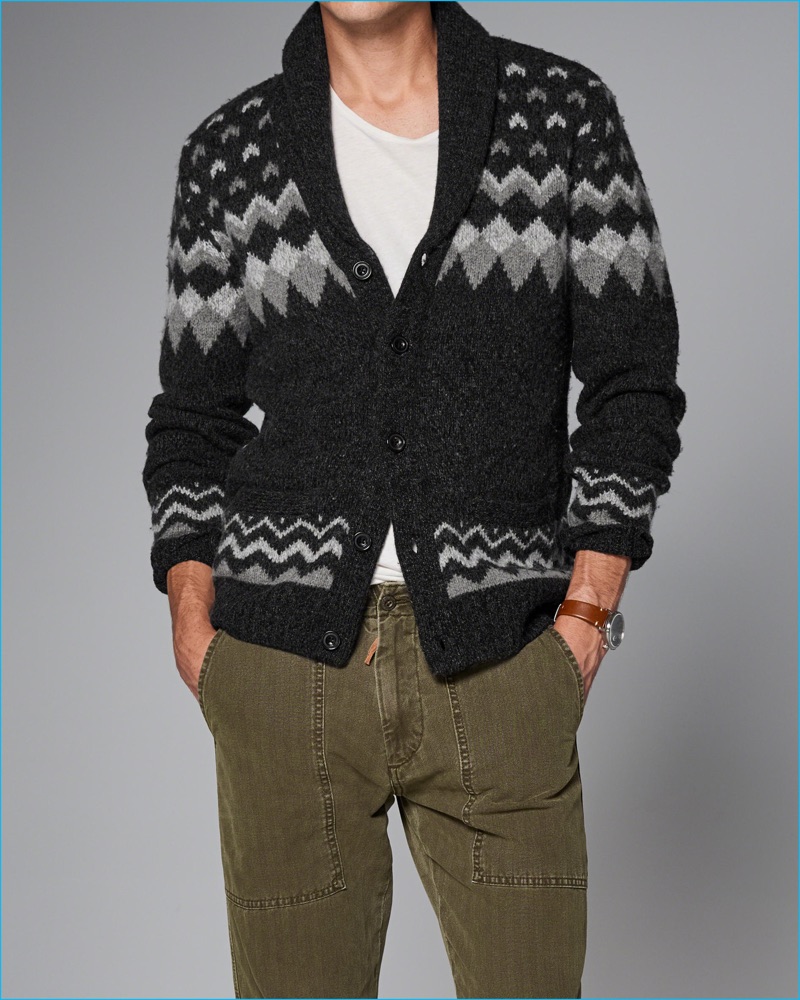 abercrombie and fitch fair isle sweater