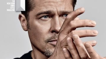 Brad Pitt T Magazine