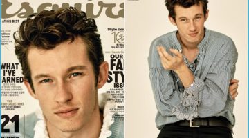 Callum Turner 2016 Esquire Korea Cover Photo Shoot