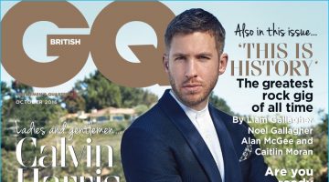 Calvin Harris 2016 British GQ Cover