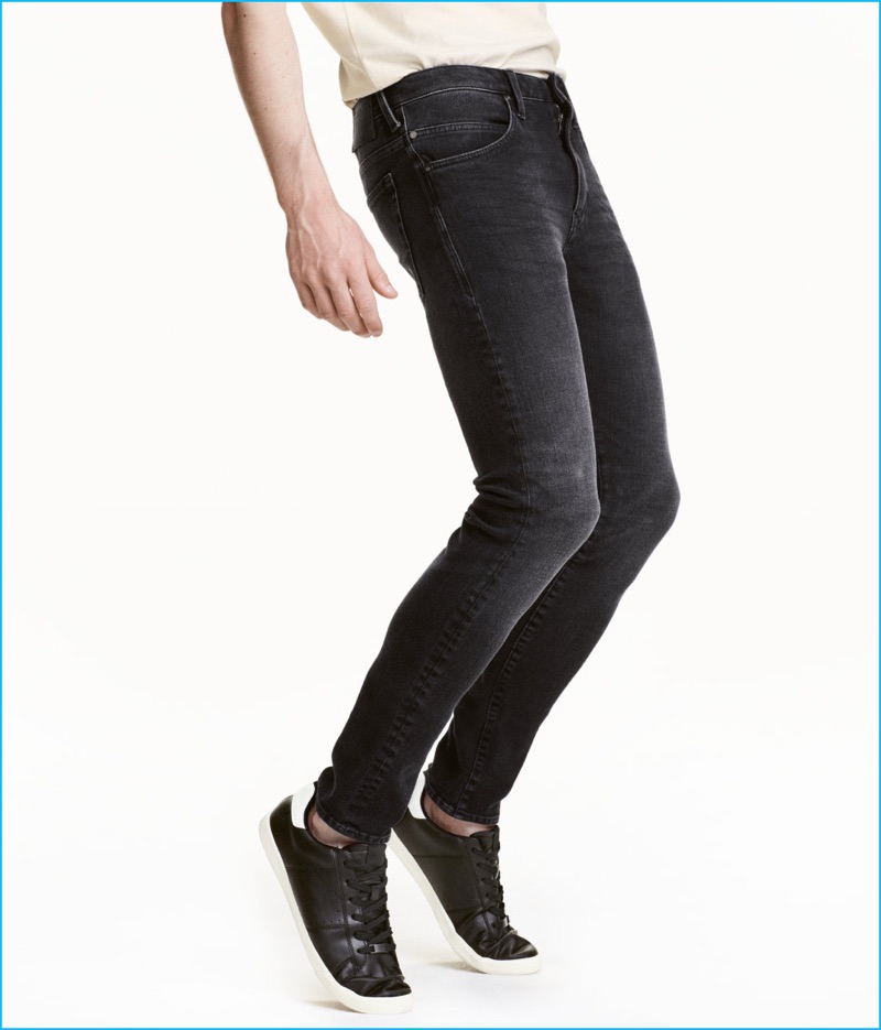 h&m tech stretch skinny jeans