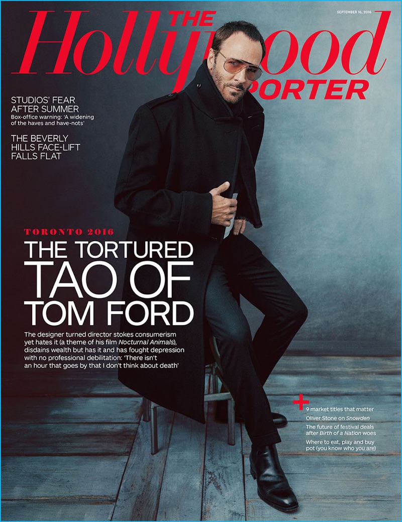 Tom Ford Covers The Hollywood Reporter, Talks Americans & Fashion – The  Fashionisto