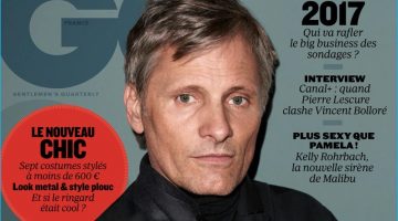 Viggo Mortensen 2016 GQ France Cover