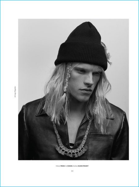 Tribal: Carlton Ruth Stars in At Large Editorial – The Fashionisto