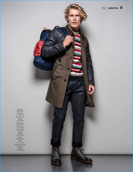 Harry Goodwins Dons Winter Styles for Playboy Germany – The Fashionisto