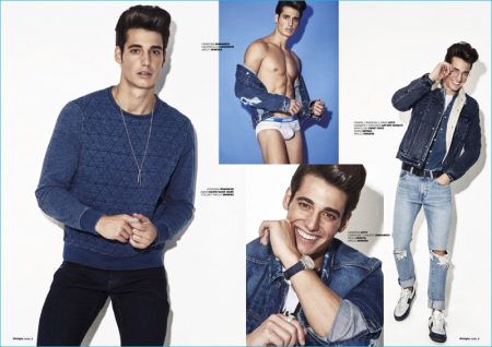 Manuel Seco Channels Retro Ease in Denim Fashions for Shangay Style ...