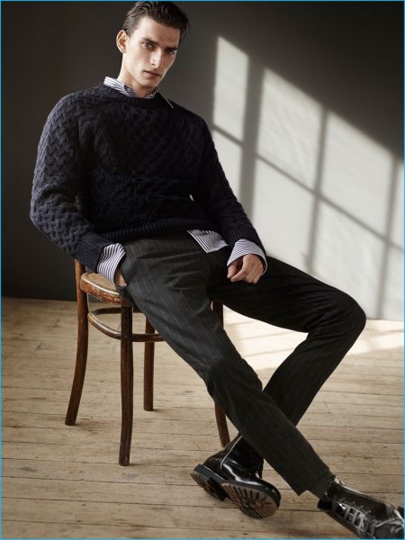 Zara Man 2016 Fall/Winter Knitwear Editorial