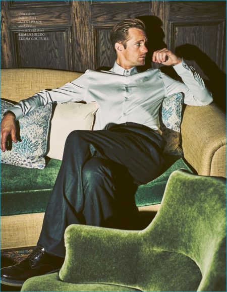 Alexander Skarsgård Covers Man of the World, Talks Swedes & Style – The ...