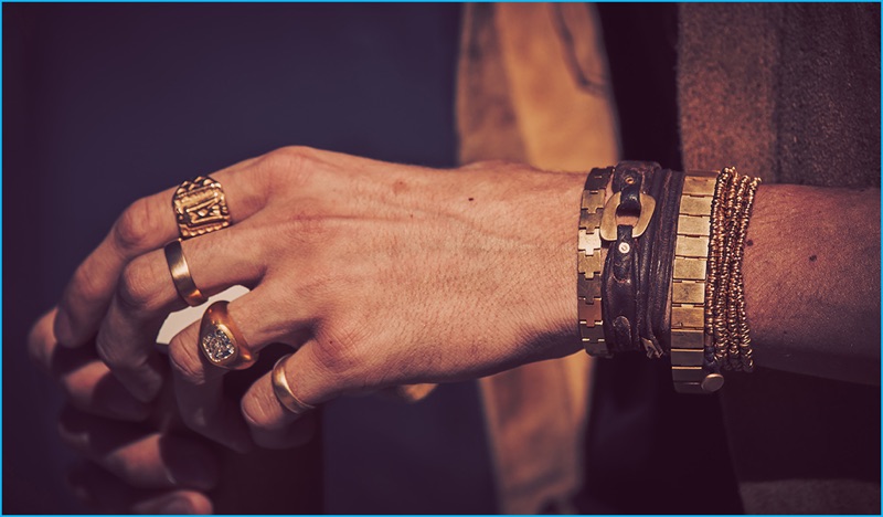 Lucky Blue Smith is Layered in Jewelry for Eli Halili's Fall Campaign ...