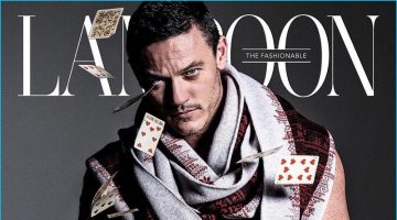 Luke Evans 2016 The Fashionable Lampoon Cover 003