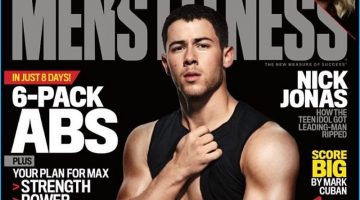 Nick Jonas 2016 Mens Fitness Cover