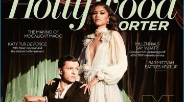 Tom Holland Zendaya 2016 The Hollywood Reporter Cover