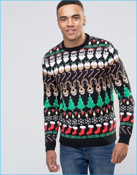 Men S Christmas Sweaters Asos Holiday 2016