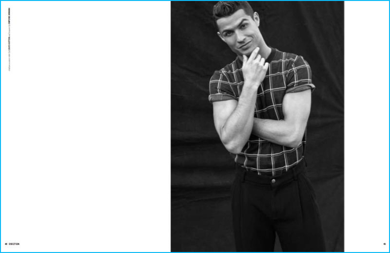 Cristiano Ronaldo 2016 DSection Cover Photo Shoot