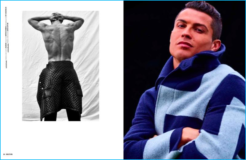 Cristiano Ronaldo 2016 Dsection Cover Photo Shoot