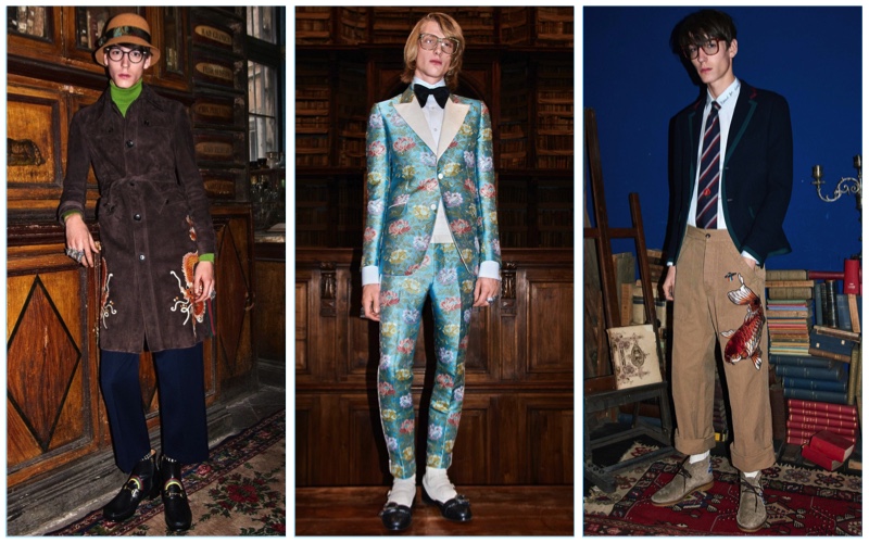 Gucci Pre-Fall 2016 Blue Blooms Collection - BAGAHOLICBOY