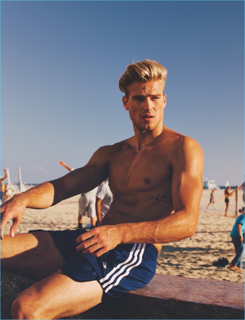 Matthew Noszka Takes to the Beach for Wonderland Cover Story – The