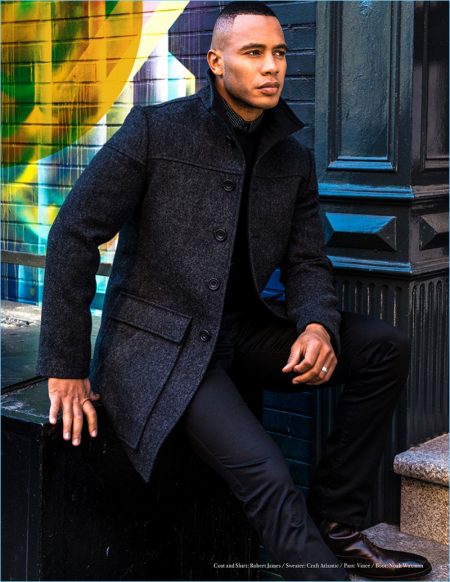 Trai Byers Inspires in Smart Styles for Man of Metropolis – The Fashionisto