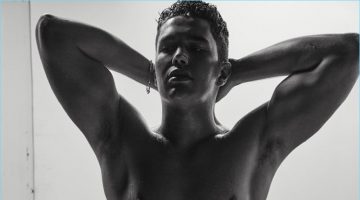 Austin Mahone shirtless L'Uomo Vogue photo shoot