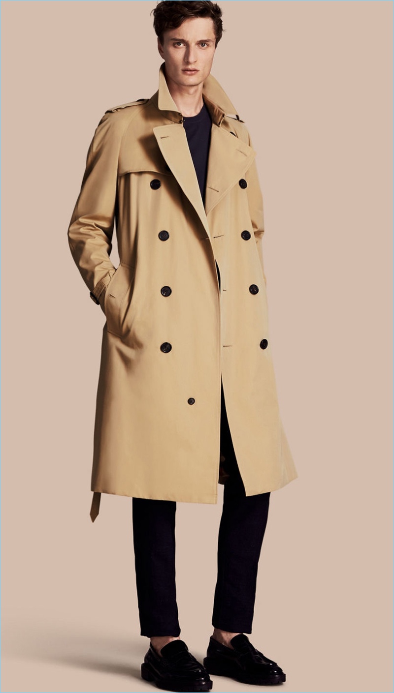 burberry mens trench