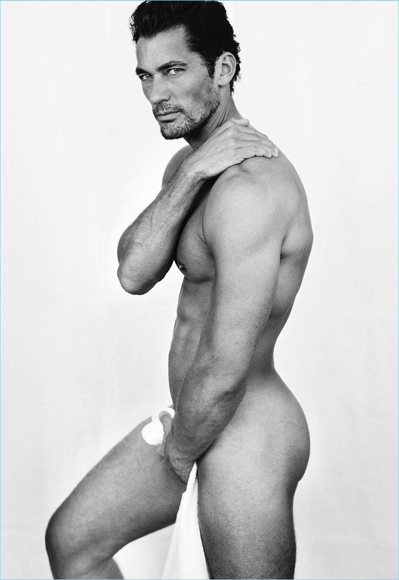 David Gandy Goes Nude for Mario Testino's Towel Series – The Fashionisto