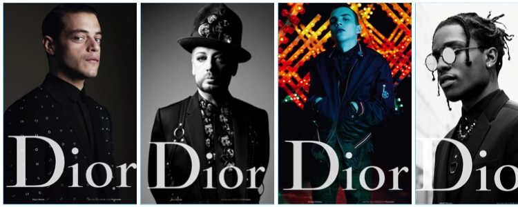 Dior Homme Summer 17 Ad Campaign Feat. A$AP Rocky & Boy George