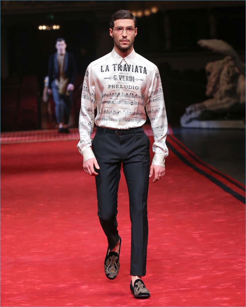 Dolce & Gabbana Alta Sartoria Spring 2017 Men's Collection