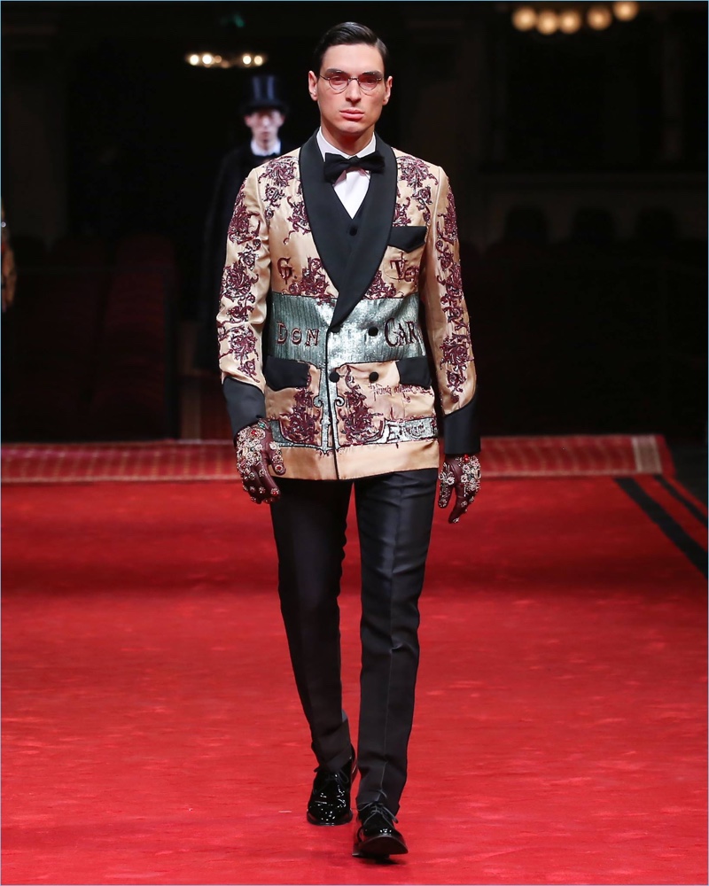 Dolce & Gabbana Alta Sartoria Spring 2017 Men's Collection