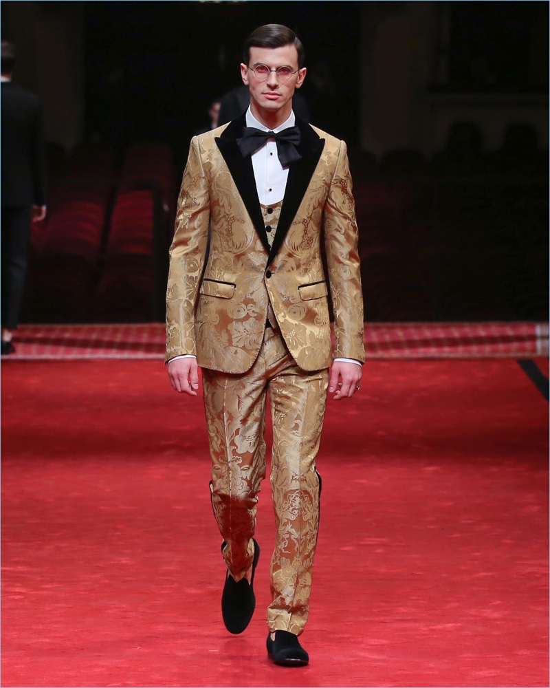 Dolce & Gabbana Alta Sartoria Spring 2017 Men's Collection